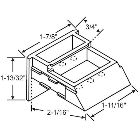 Strybuc Balance Top Sash Guide 900-15441B